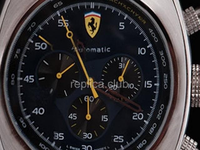 Ferrari-Uhr Replica Panerai Automatische Blaues Zifferblatt mit weißen Case - BWS0362
