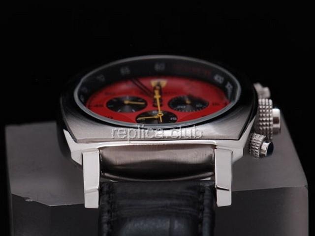 Replica Panerai Ferrari-Uhr Automatische Rote Zifferblatt mit weißen Case - BWS0366