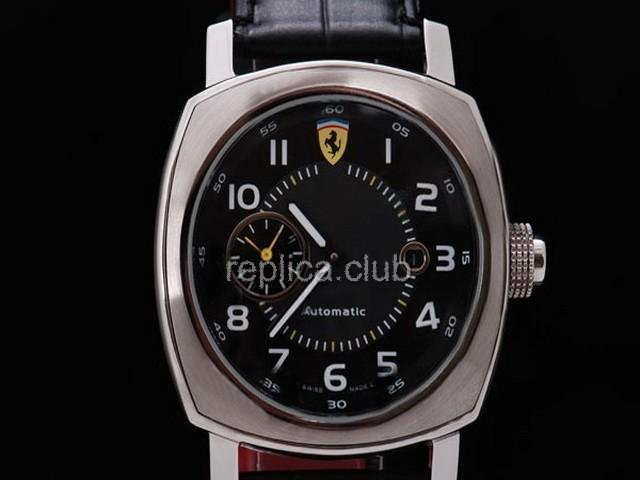 Ferrari-Uhr Replica Panerai Power Reserve Aoutmatic Schwarzes Zifferblatt - BWS0371