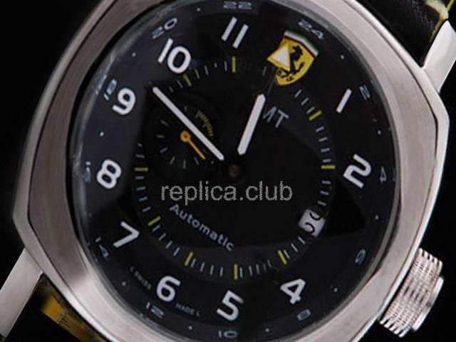 Réplique Ferrari Montre Réserve Panerai Puissance Aoutmatic Mouvement Cadran Noir - BWS0377