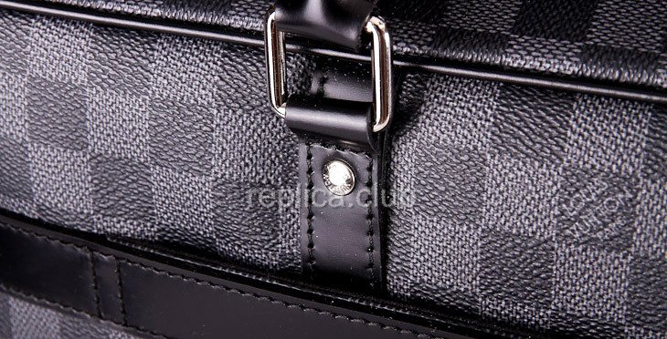 Louis Vuitton-Aktenkoffer Reise GM N41123 Damier Graphite Replica Handtaschen