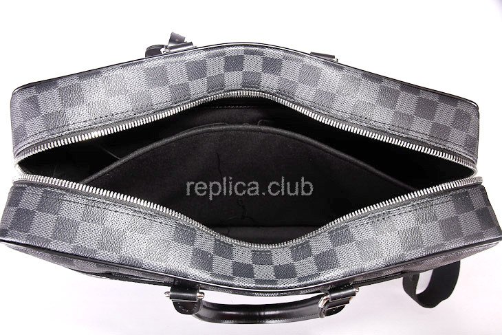 Louis Vuitton-Aktenkoffer Reise GM N41123 Damier Graphite Replica Handtaschen