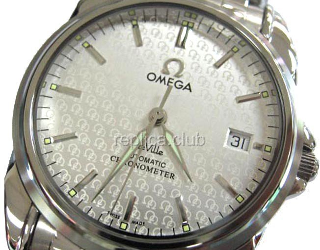 Omega DeVille Co-Axial Swiss Replica Watch #3