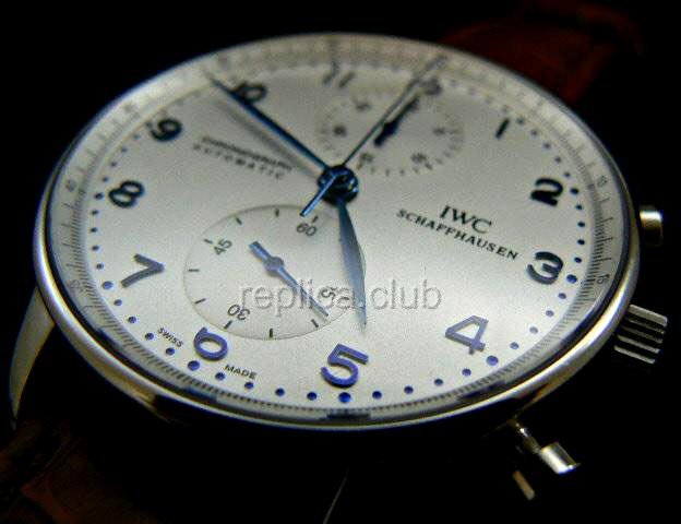 IWC Chrono Portuguses Swiss Replica Watch #2