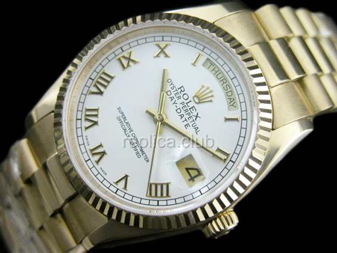 Rolex Oyster Perpetual Day-Date Swiss Replica Watch #17