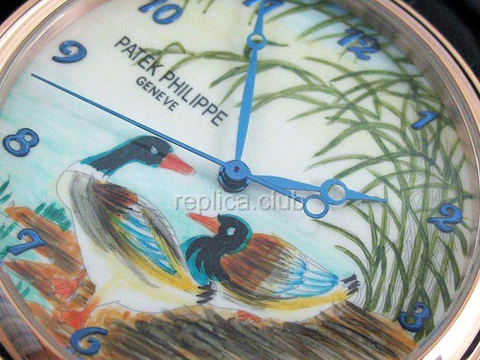 Patek Philippe Calatrava Art Replica Watch #5