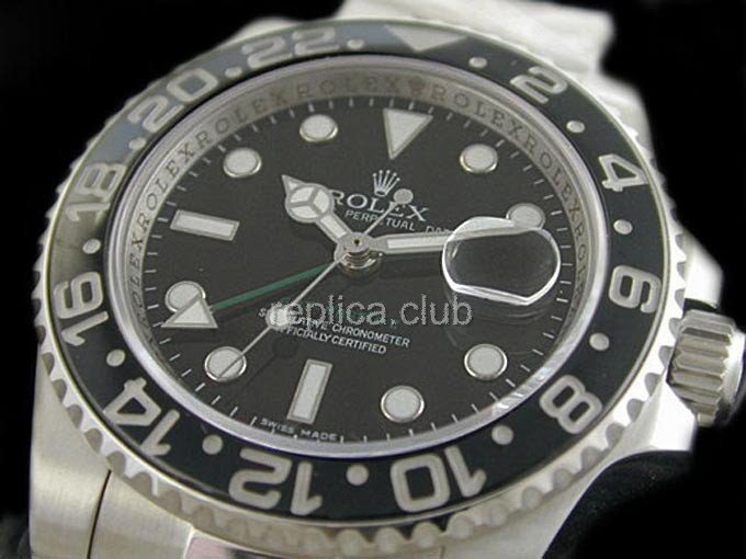 Rolex GMT Master II 50 Anniv Swiss Replica Watch #1