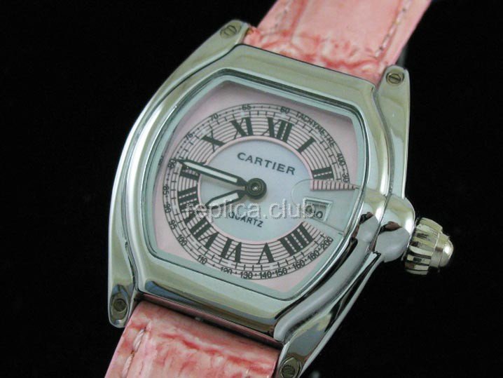 Cartier Roadster Data Watch Replica #5