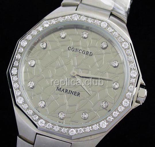 Concord Mariner Diamonds Replica Watch