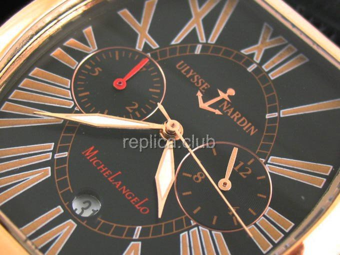 Ulysse Nardin Michelangelo Datograph Replica Watch #3