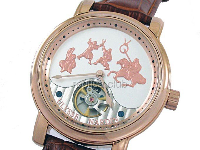 Ulysse Nardin San Marco Cloisonn? Tourbillon Replik-Uhr #2