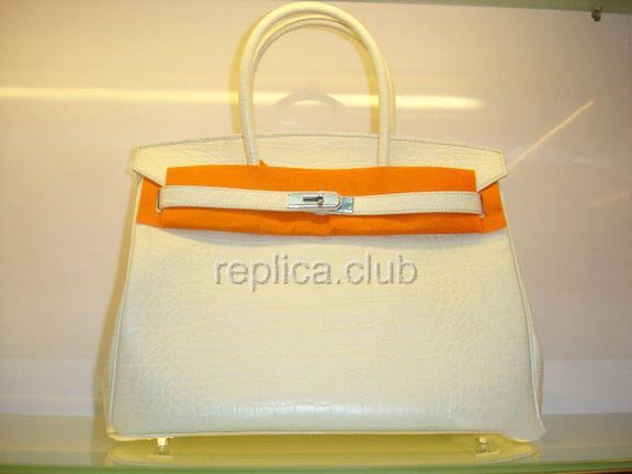 Hermes Birkin Crocodile Replica Handtasche #7