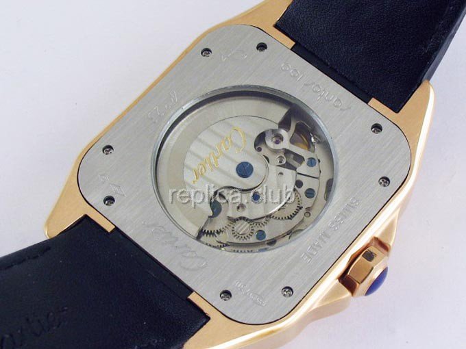 Cartier Santos 100 Tourbillon Replik-Uhr #2