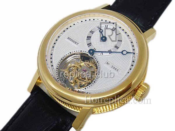 Breguet Jubilee Regulatuer Salmon Real Tourbillon Swiss Replica Watch #3