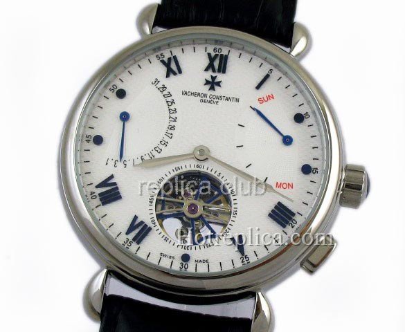 Vacheron Constantin Malte Tourbillon Day Date Replica Watch #2