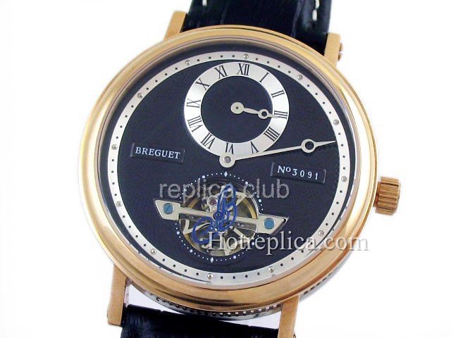 Breguet Tourbillon Jubilee Regulatuer Salmon Swiss Replica Watch