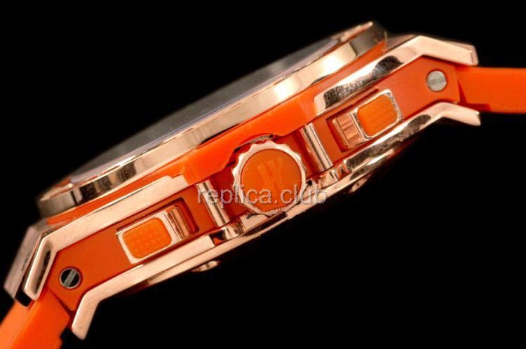 Hublot Big Bang "Orange Carat" Diamonds Chronograph Replik Schweizer