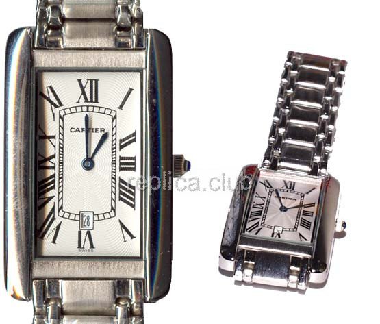 Cartier Tank Americaine Moyen Replica Watch #2