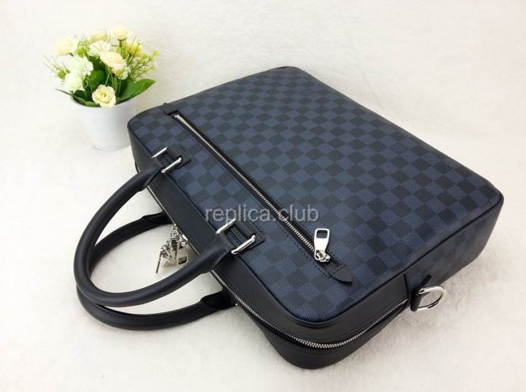 Louis Vuitton Briefcase Affari COBALTO N41347 Damier borsetta Replica