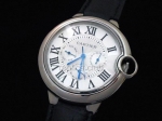Cartier Pallone Bleu de Cartier Datograph Replica Watch, di grandi dimensioni #3