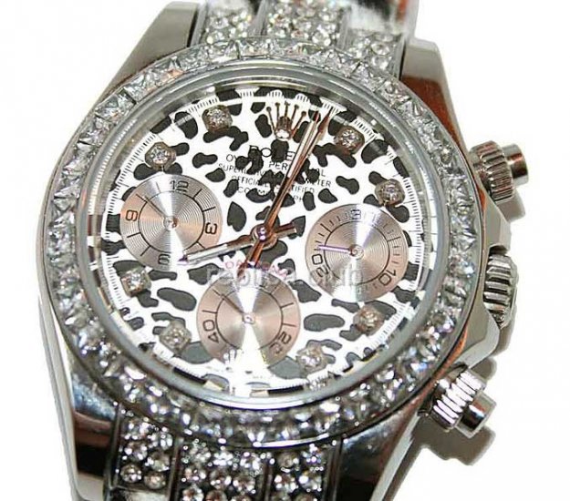 Rolex Daytona Leopard Cosmograph, Medium Size Replica Watch #1