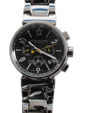 Louis Vuitton Tambour Quarzo Cronografo Watch Replica #2