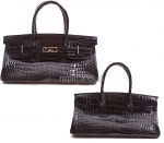 Hermes Birkin Shoulder Replica Crocodile Handbag #1