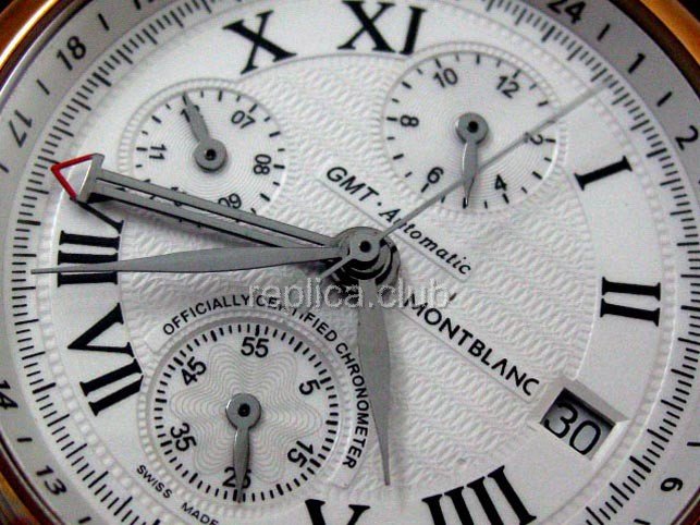 Montblanc Star Datograph GMT XXL orologio replica automatica #2