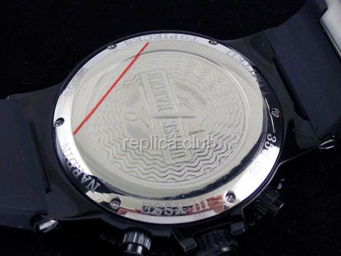 Ulysse Nardin Limited Editions Seal Maxi Blue Marine Chronograph Watch Replica #1