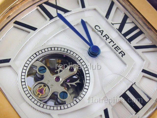 Cartier Tortue Tourbillon Watch Replica