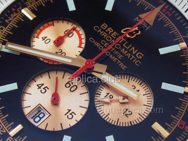 Breitling Chrono-Matic Chronometer Watch Certifié Replica #3