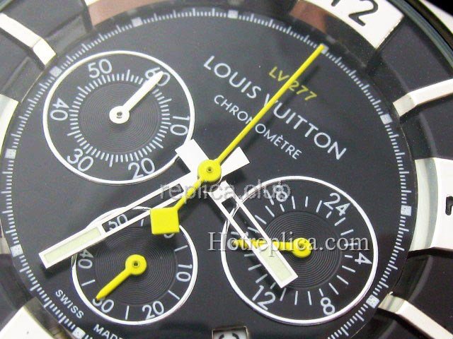 Louis Vuitton Tambour Chronograph Watch Replica #1