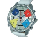 ジェイコブ＆カンパニー5タイムゾーンフルサイズのレプリカ時計 #7
