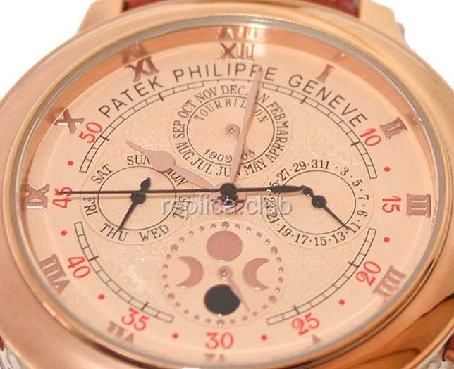 パテックフィリップスカイムーングランドコンプリケーションのレプリカ時計 #4
