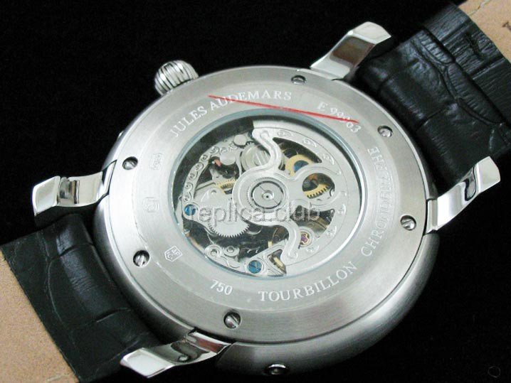 オーデマピゲのジュールオーデマSceletonのトゥールビヨンDatographレプリカ時計 #1