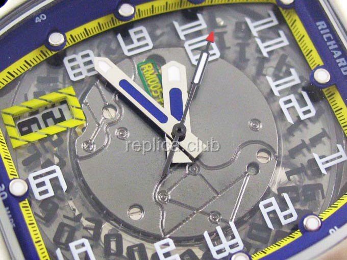 リチャードはRM005レプリカ時計をミル #4