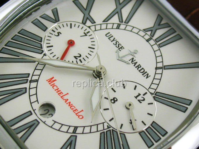 ユーレッセナーディンミケランジェロDatographレプリカ時計 #2