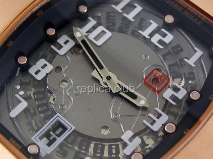 リチャードはRM007レプリカ時計をミル #1