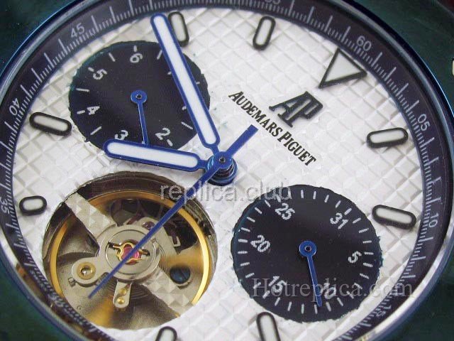 オーデマピゲは、トゥールビヨンの時計のレプリカセイルズのロイヤルオーク30周年記念市ピゲ