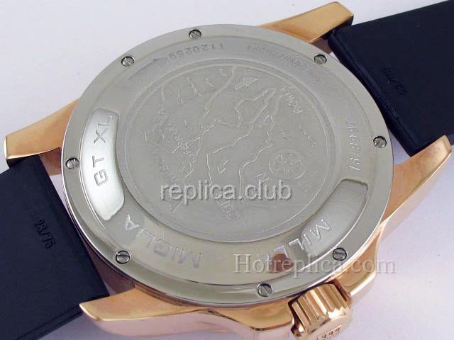 ショパールミレミリアMilgiaグランツーリスモ契約パワーリザーブのレプリカ時計 #6