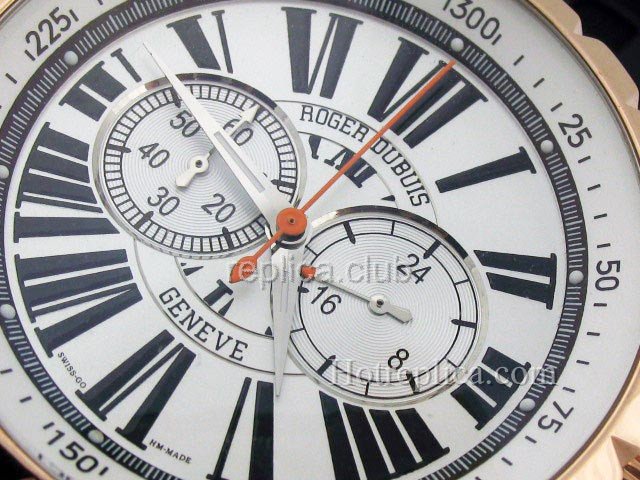 ロジャーはエクスカリバークロノグラフの時計のレプリカをデュブイ #4