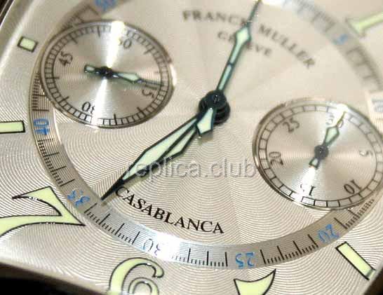 フランクミュラーカサブランカCintree Curvex Cronograph。スイス時計のレプリカ #1