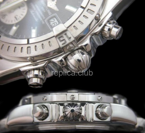 Breitling Cronógrafo Evolution Chronomat Suíça Swiss Replica Watch #2