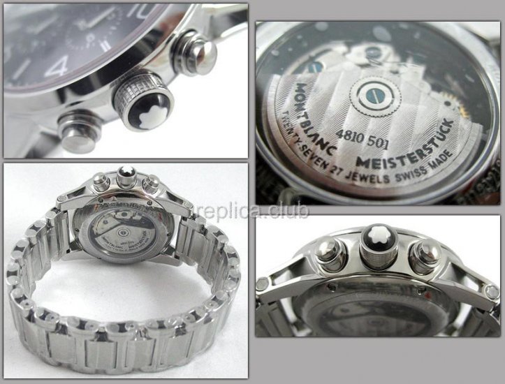 MontBlanc Chronograph Timewalker Swiss Replica Watch #1
