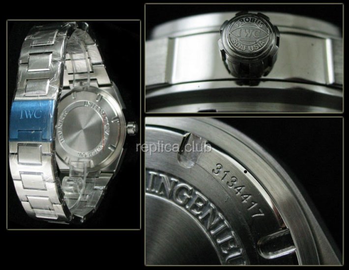 Ingenieur IWC automático Swiss Replica Watch #1