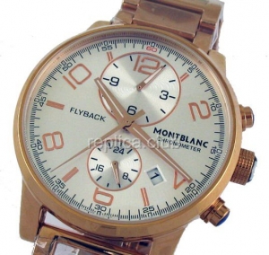 Montblanc Flyback Replica Watch automática #7