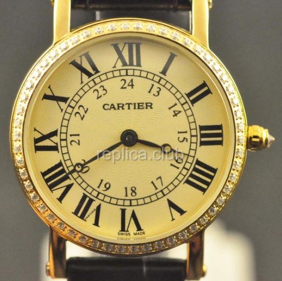 Cartier tem de quartzo, réplica em tamanho pequeno #1