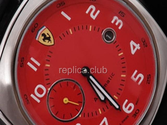 Replica Ferrari Assista Panerai Energia de Reserva Aoutmatic Red Dial - BWS0365