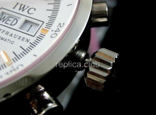 IWC Ratrapante GST Chrono fração de segundo Swiss Replica Watch #2