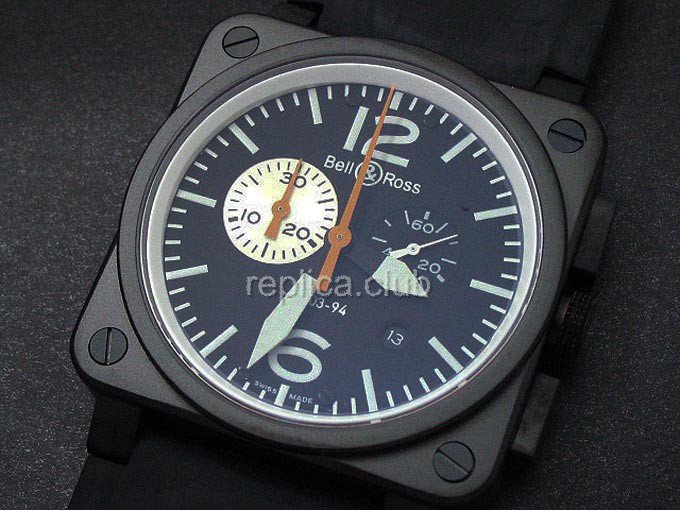 Bell e Ross Instrumento Chronograph BR03-94 Swiss Replica Watch